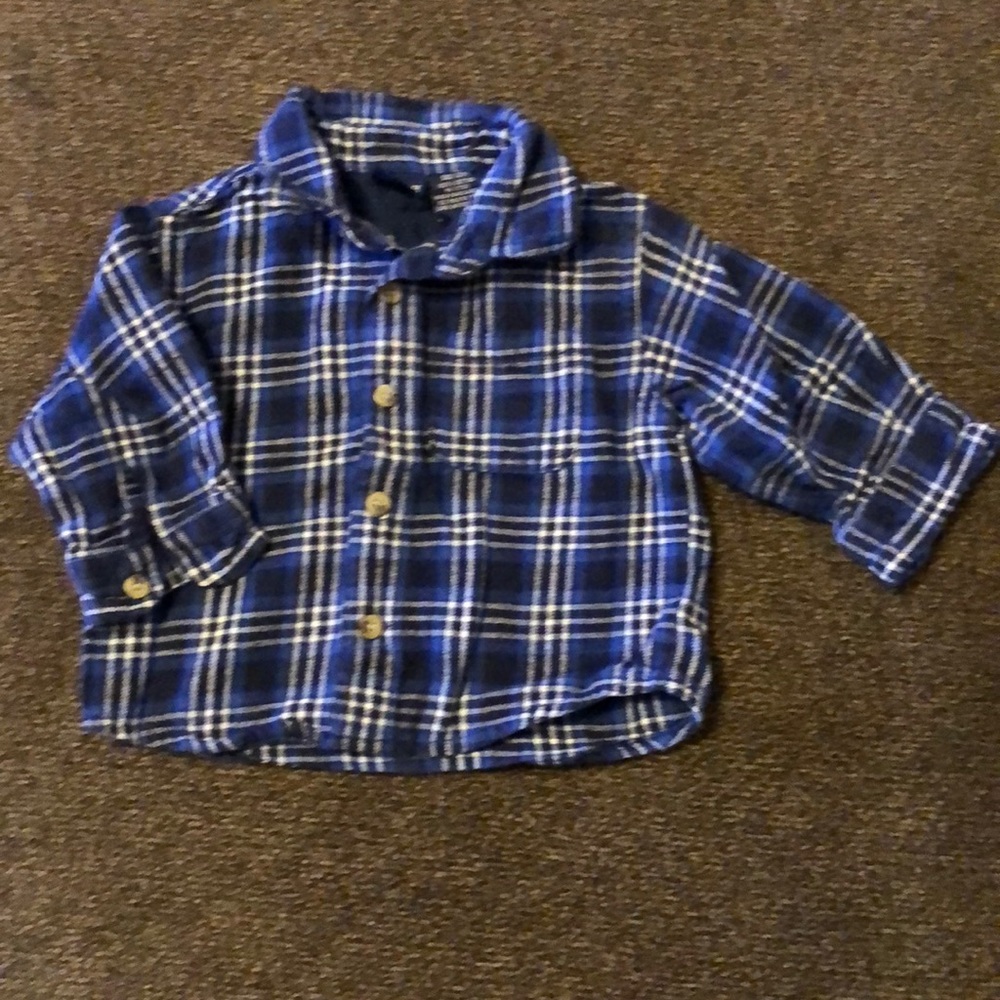 Boys plaid shirt